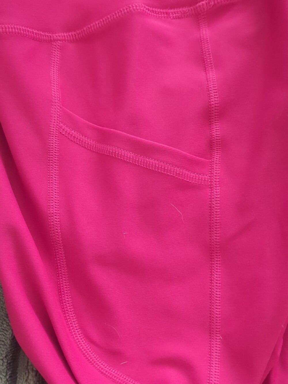 Old Navy Bright Pink High-Rise Leggings - Picture 2 of 4